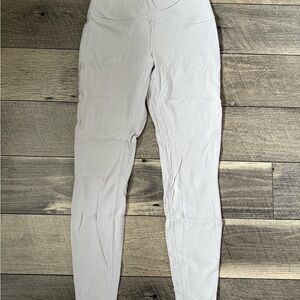 lululemon athletica Light Gray Leggings